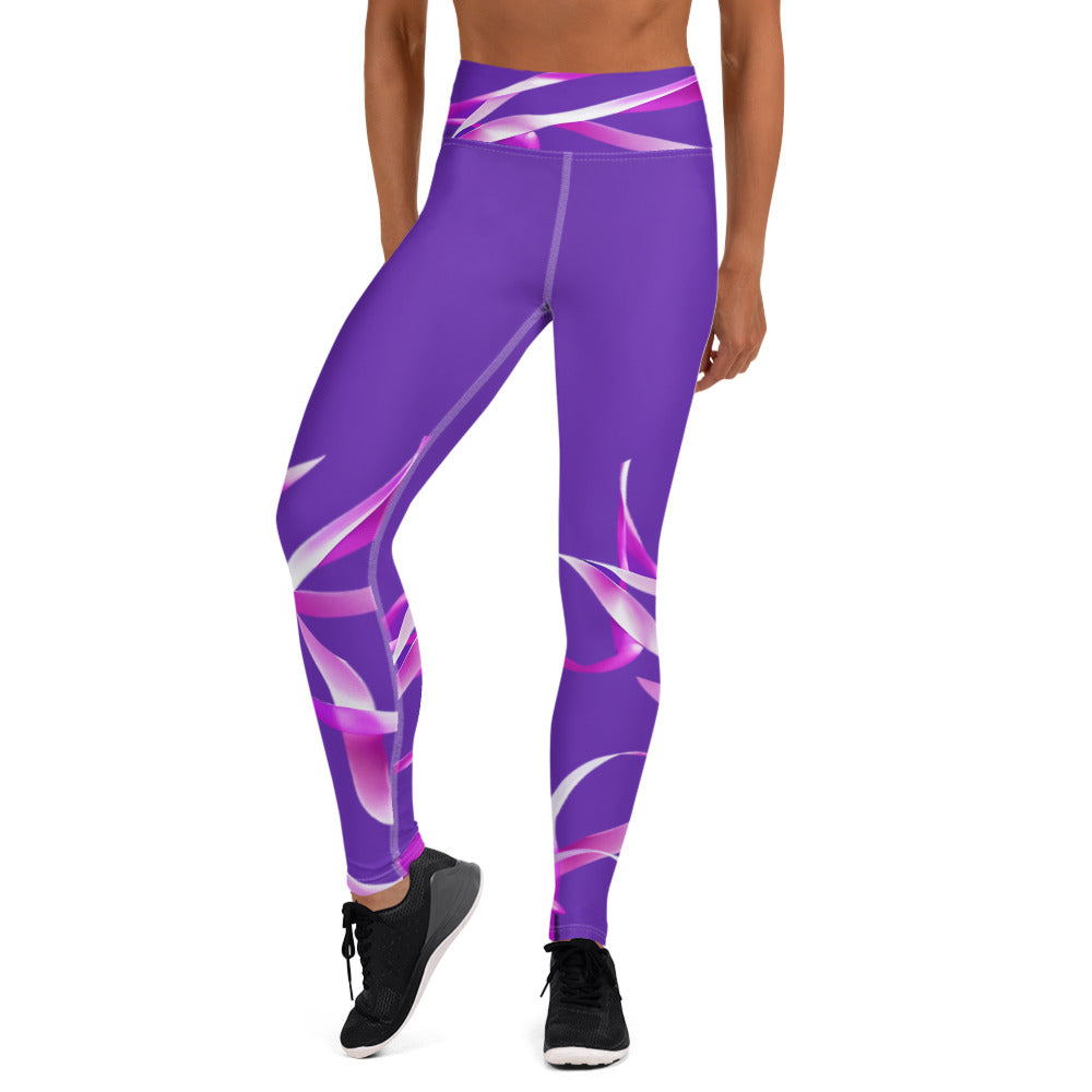 Unique Look Leggings. Gym or Yoga Pants. Abstract Modern Art Streetwear by WickedYo.